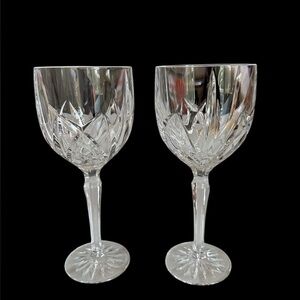 Marquis by Waterford Brookside Crystal Wine Glasses – Set of 2